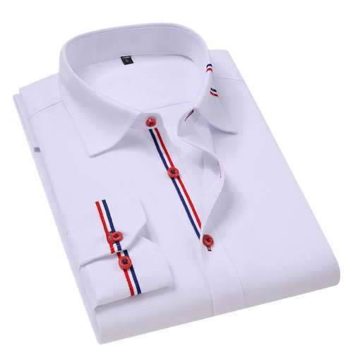 Shop at Le Bastille | Men's European Long Sleeve Strip Shirt