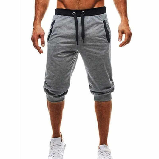 Shop at Le Bastille | Men's 3/4 Knee Jogger Shorts Pants | Activewear