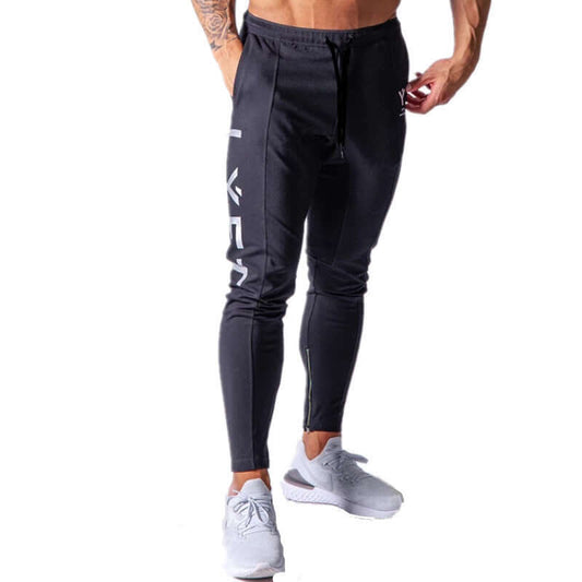 Shop at Le Bastille | Men's Tracksuit Pants | Light Grey Standard-Fit Design